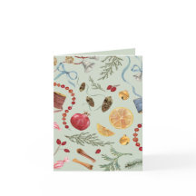 Carte de Noël Deck The Halls