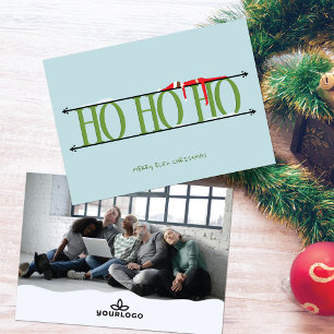 Carte de Noël d'entreprise Elf Shenanigans