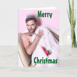 Carte de Noël déplaisante