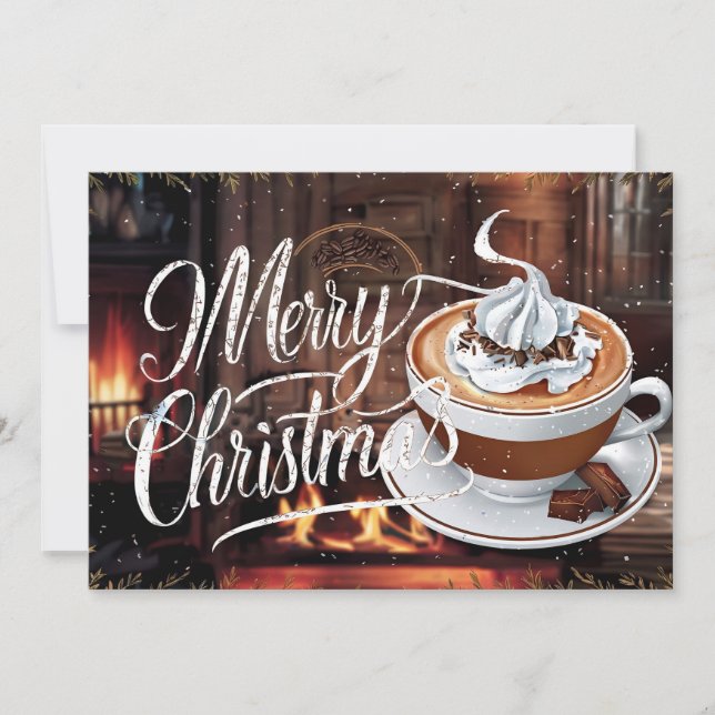 Carte de Noël des amateurs de café #16 (Devant)