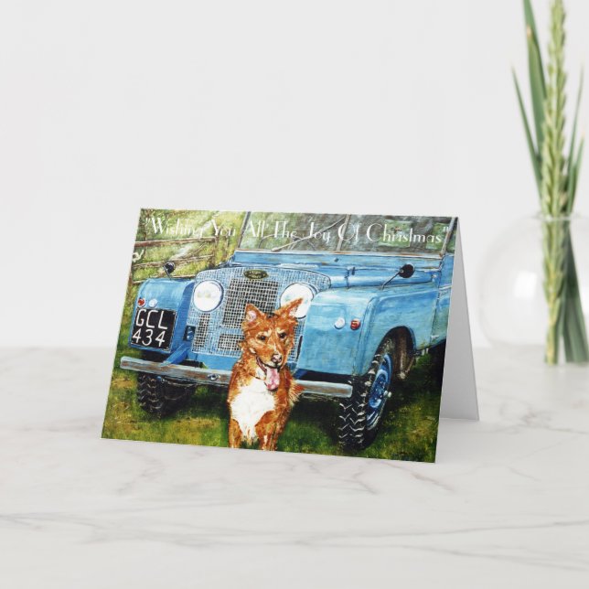 Carte de Noël des amis des agriculteurs (Devant)