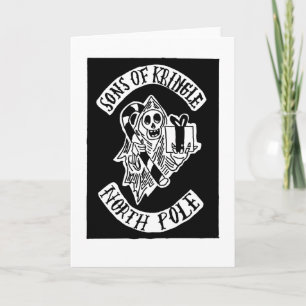 Carte de Noël des fils de Kringle