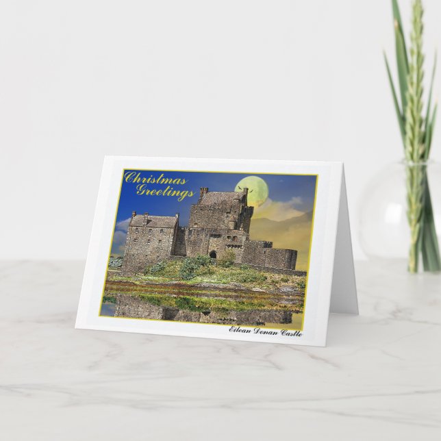 Carte de Noël des montagnes (Devant)