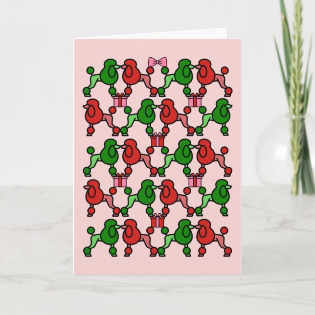 Carte de Noël des odles (Bonbons de coton) (Devant)
