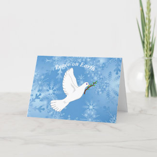 Carte de Noël Dove of Peace