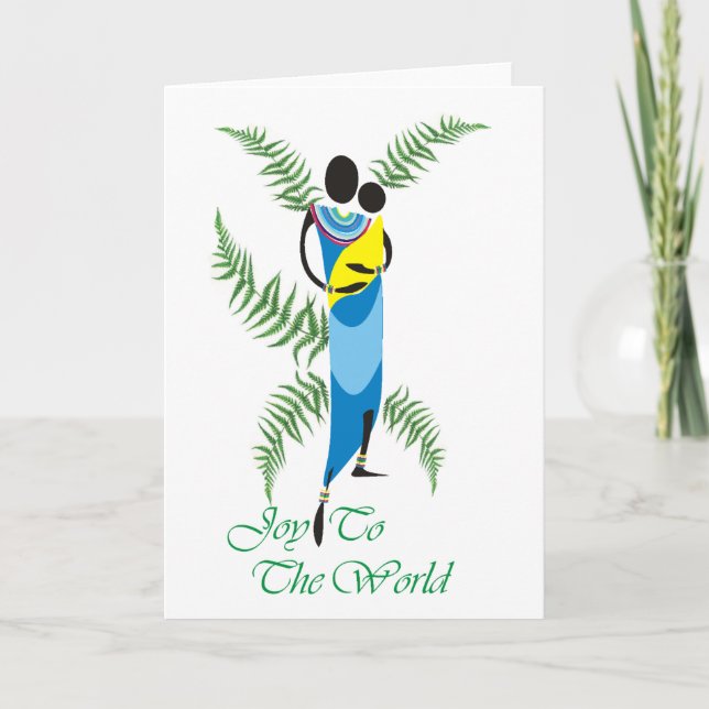 Carte de Noël du bébé Jésus (Devant)