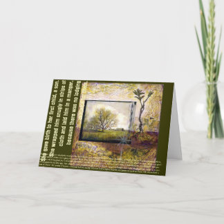 Carte de Noël du Fils premier né