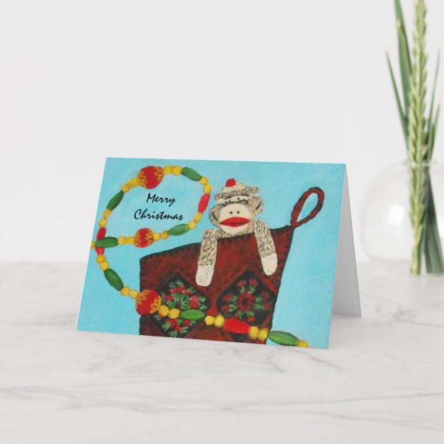 Carte de Noël du Monkey (Devant)