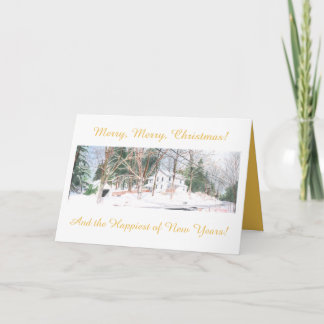 Carte de Noël du pays