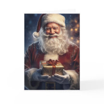 Carte de Noël du Père Noël