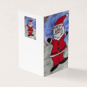 Carte de Noël du Père Noël