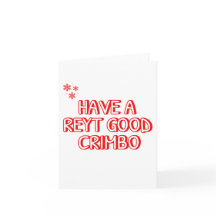 carte de noël du yorkshire