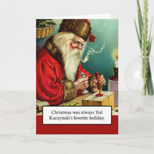 Carte de Noël d'Unabomber