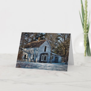 Carte de Noël "Effondrée"