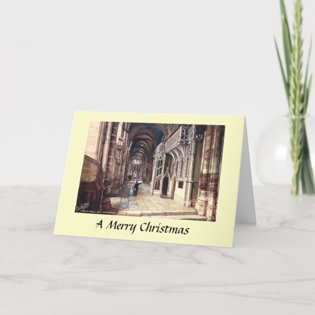 Carte de Noël - Ely Cathedral (Devant)