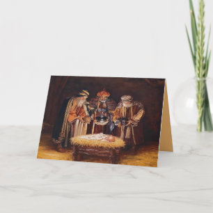 Carte de Noël Epiphanie Epiphanie Epiphanie Trois 