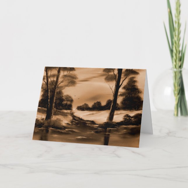 Carte de Noël et de nouvelle année (Devant)