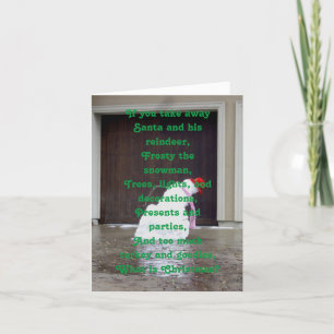 Carte de Noël Evangile