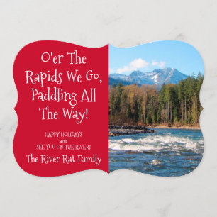 Carte de Noël faite sur commande de photo de