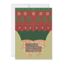 Carte de Noël fantaisiste "À Père Noël" 5x7-Noël