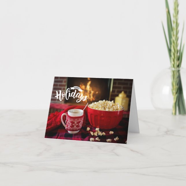 Carte de Noël Festif (Devant)