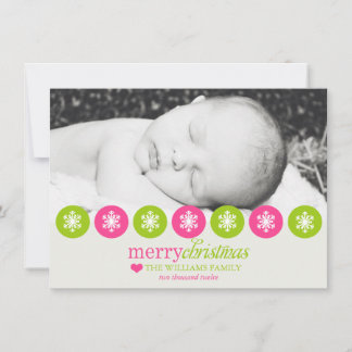 Carte de Noël festive