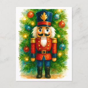 Carte de Noël festive Casse-Noisette