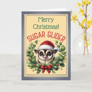 Carte de Noël Festive Plider à sucre