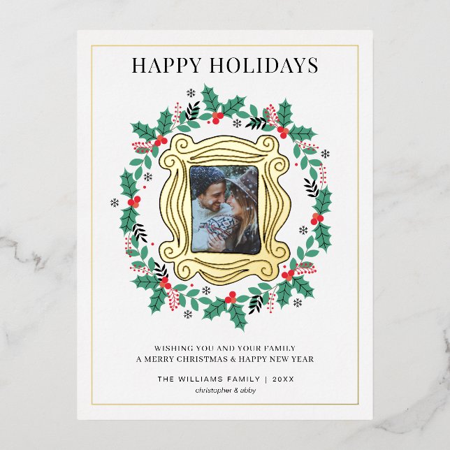 Carte de Noël FRIENDS™ Photo (Recto)