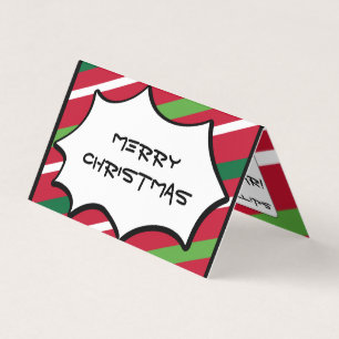 Carte de Noël funky #HolidayZ