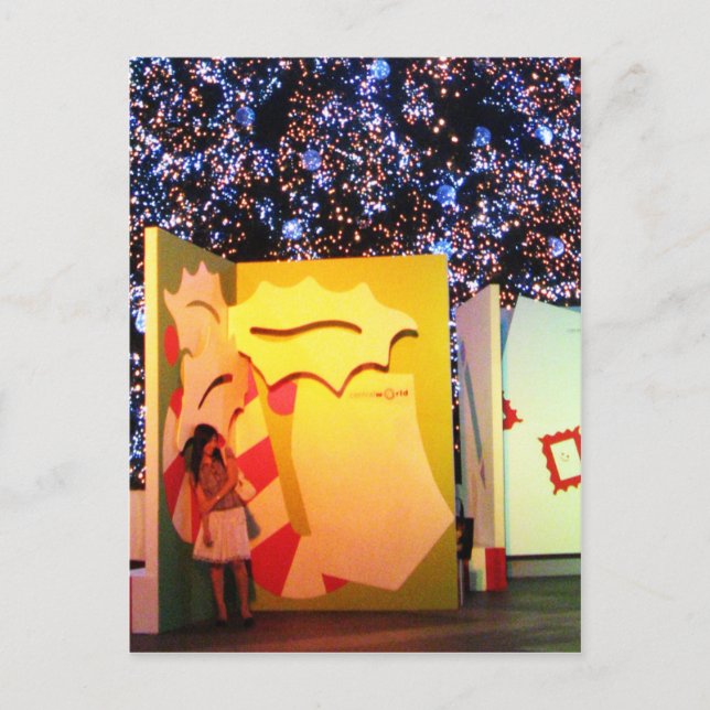 Carte de Noël géante en Bangkok, Thaïlande (Devant)