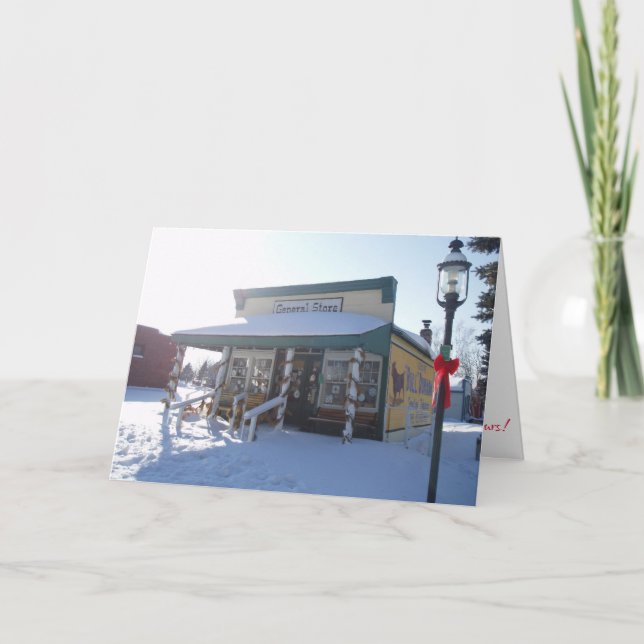 Carte de Noël "Général Store" (Devant)