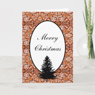 Carte de Noël Gingerbread Cookies/Arbre