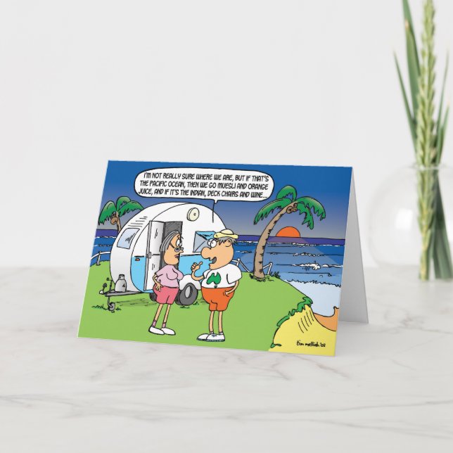 Carte de Noël grise de nomades (Devant)