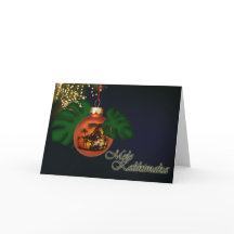 Carte de Noël hawaïenne