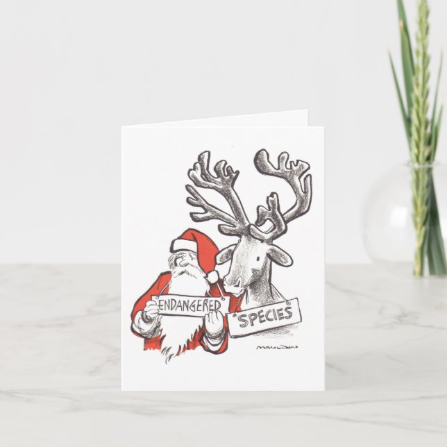 Carte de Noël Herblock classique (Devant)