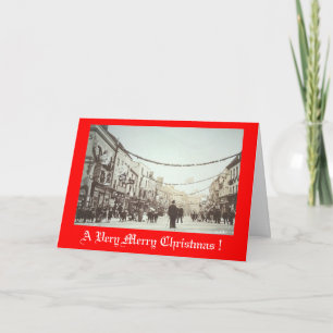 Carte de Noël, High Street, Stratford-upon-Avon