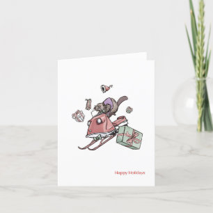 Carte de Noël Holiday Rush