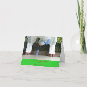 Carte de Noël humoristique de double signification