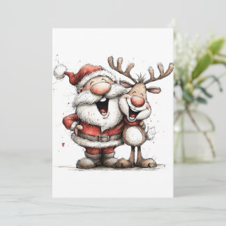 Carte de Noël, Impression d'art miniature de vacan