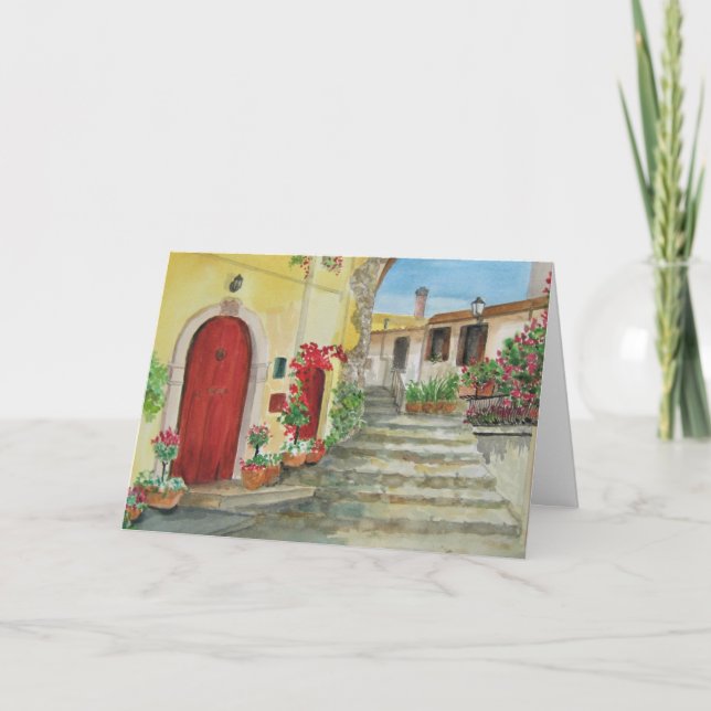 Carte de Noël italienne (Devant)