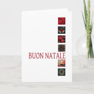 Carte de Noël italienne Buon Natale