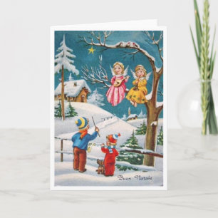Carte de Noël italienne de Buon Natale