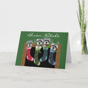 Carte de Noël italienne de Buon Natale