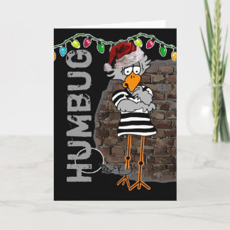 Carte de Noël Jailbird