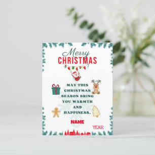 CARTE DE NOËL JOYEUSE