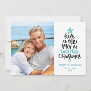 Carte de Noël Joyeuse Beachy