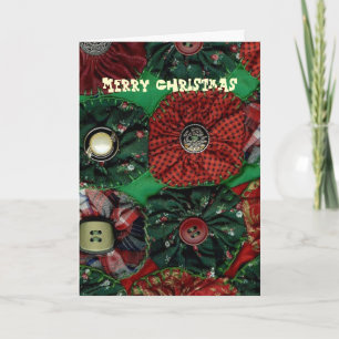 Carte de Noël joyeuse et brillante