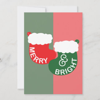 Carte de Noël Joyeuse et Lumineuse
