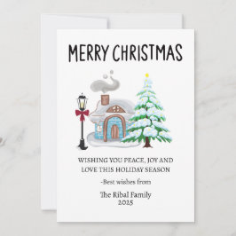 Carte de Noël Joyeux